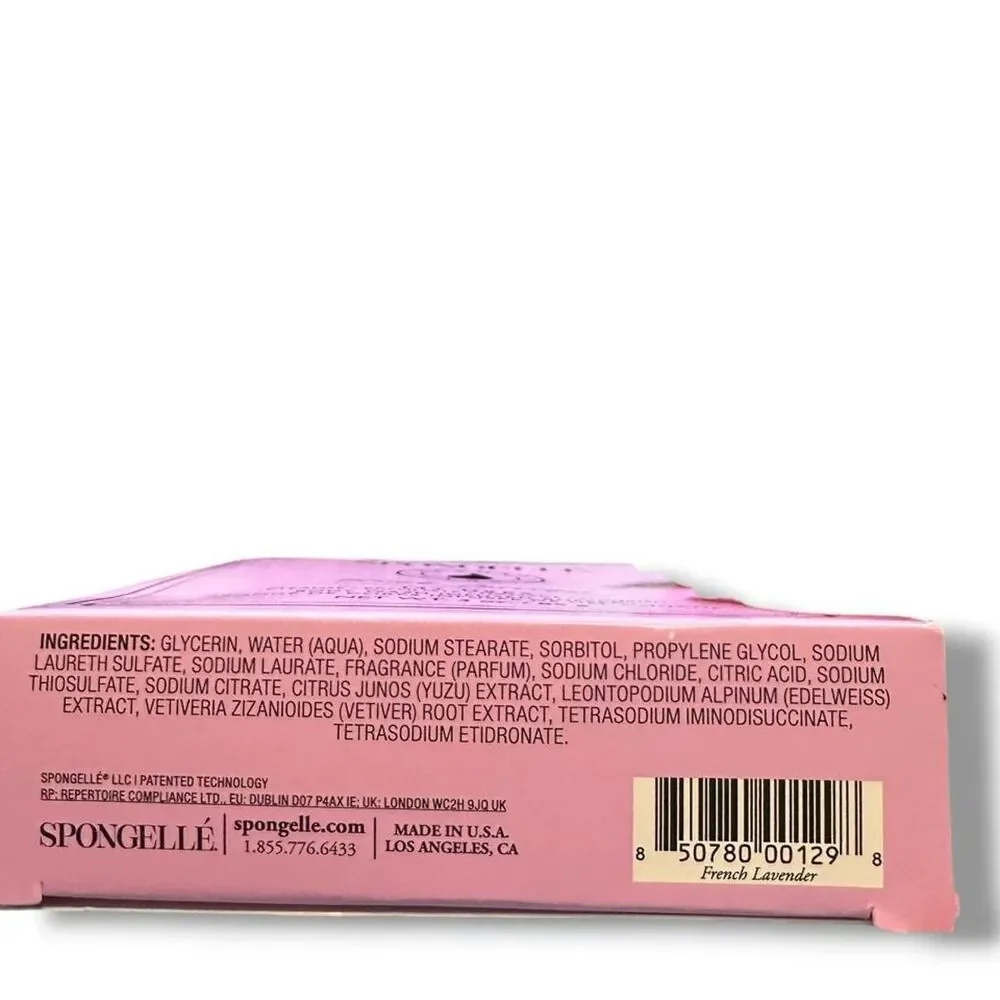 Spongelle French Lavender body wash infused buffer Bath-and-body